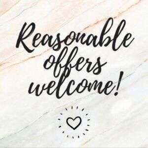 See something you love? Dont be shy make a reasonable offer.